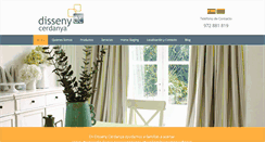 Desktop Screenshot of dissenycerdanya.com
